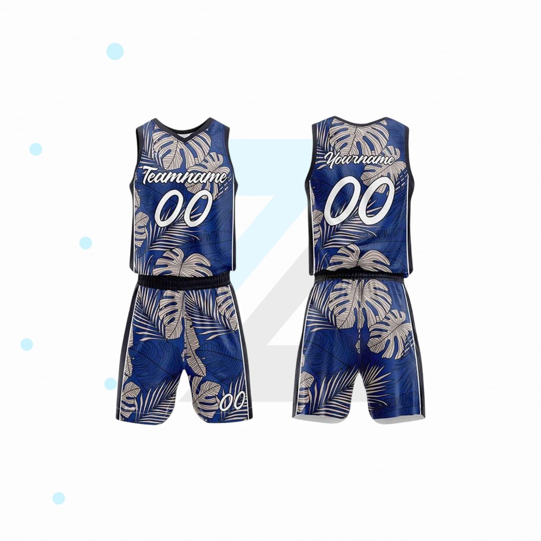 Elite Pro Basketball Uniform Set | Custom Sublimated Jersey & Shorts | Lightweight Performance Wear angle 4